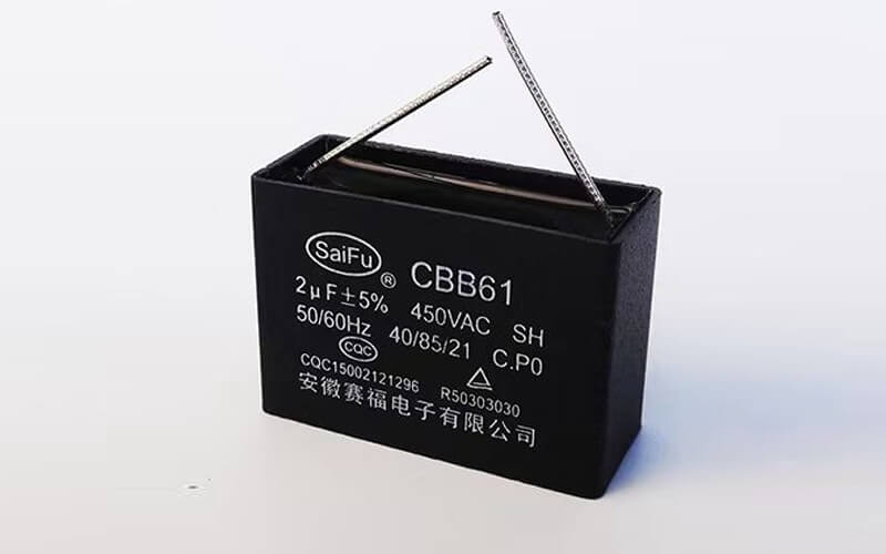 CBB61 Condensateur de ventilateur avec aiguille