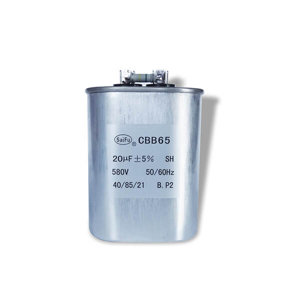 Condensateur de moteur AC ovale CBB65